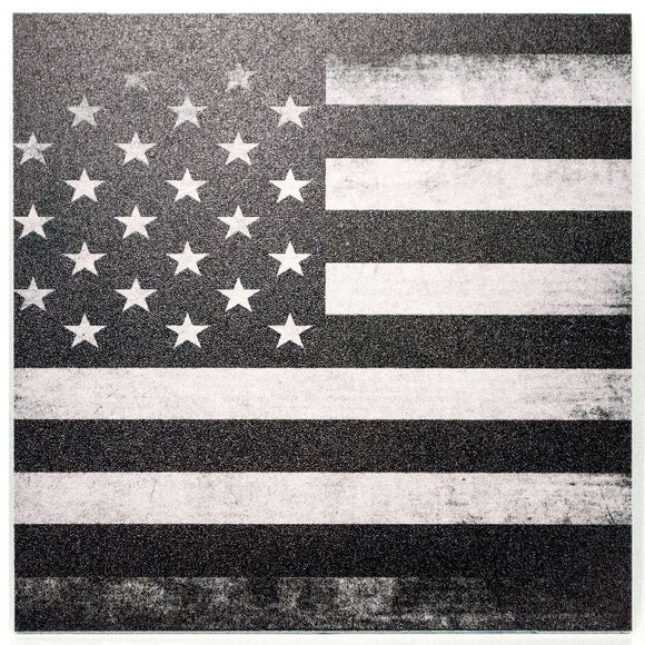 Infused KYDEX® Sheet - USA Black and White